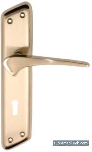 Jupiter Lever Lock Satin Nickel